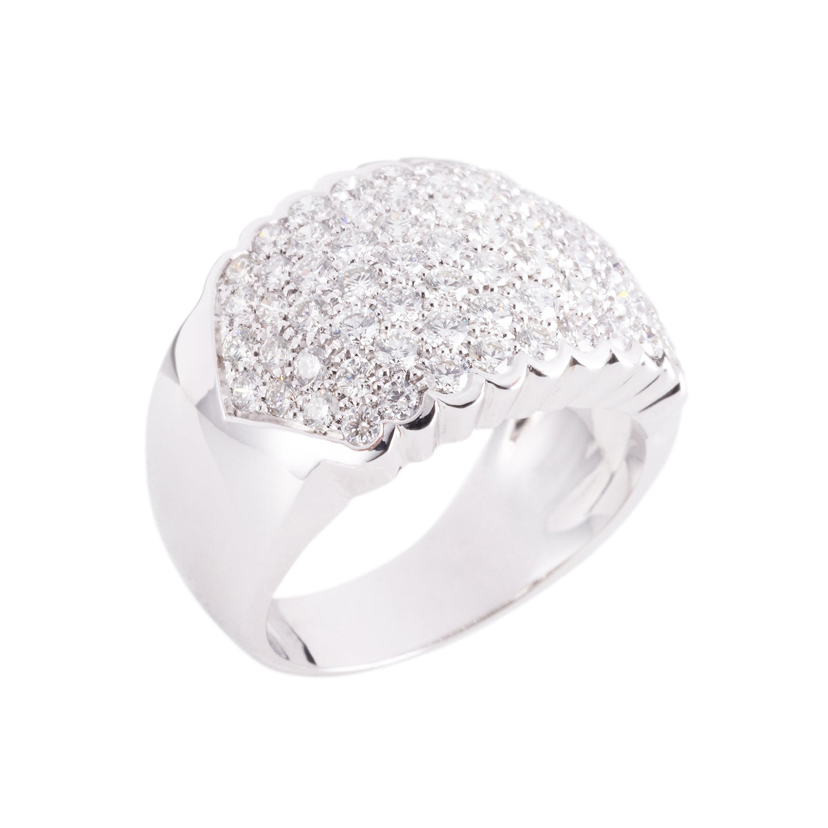 ANELLO ARTE ORO CON DIAMANTI NATURALI