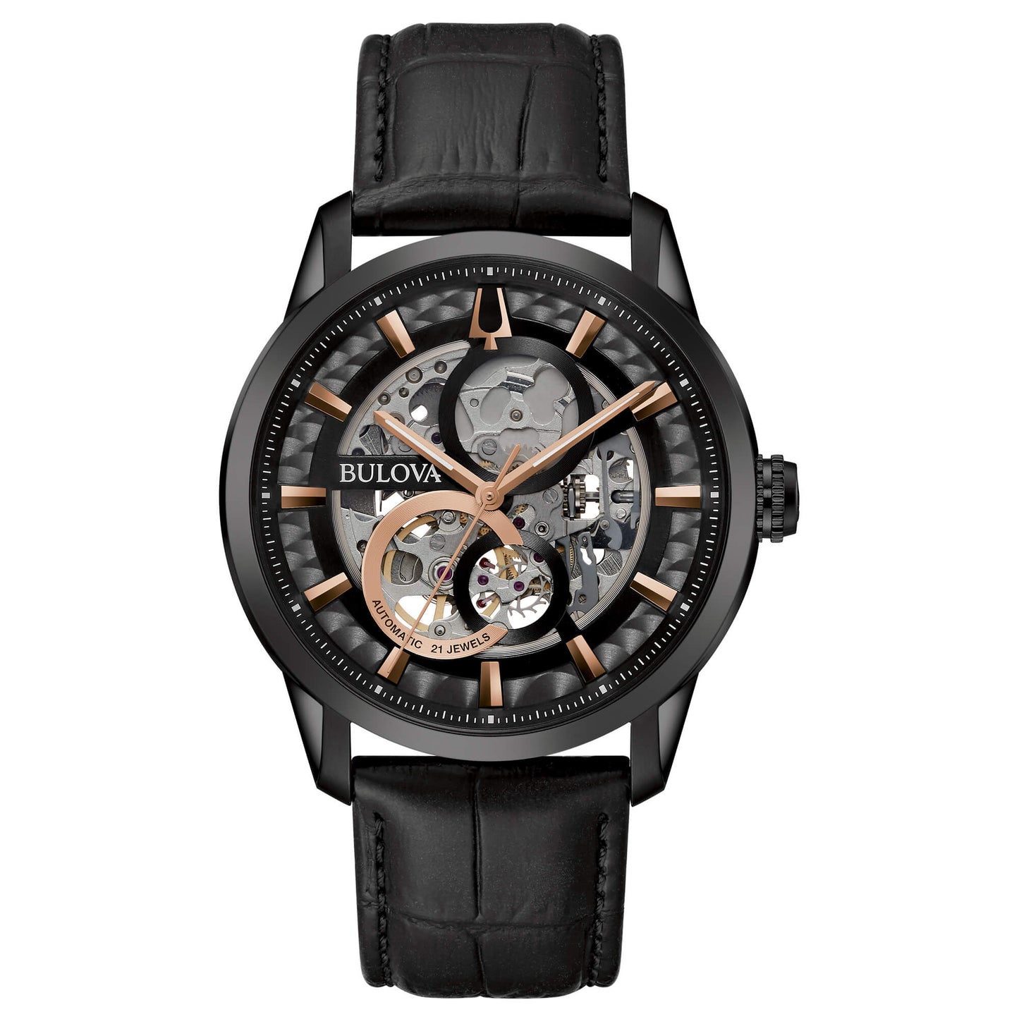 MONTRE POUR HOMMES SQUELETTE BULOVA SUTTON