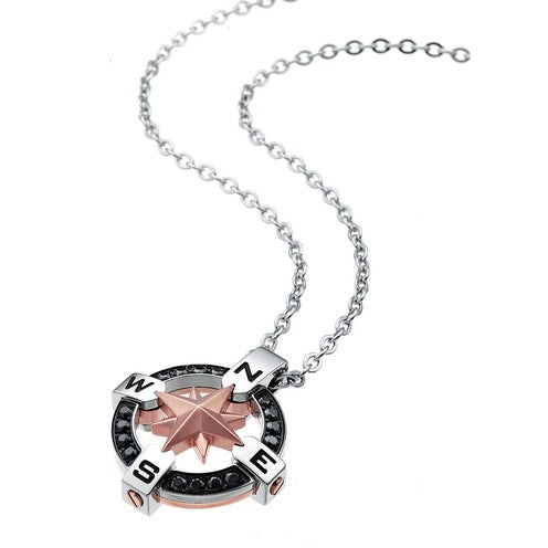 COLLIER HOMME ZANCAN EN ACIER