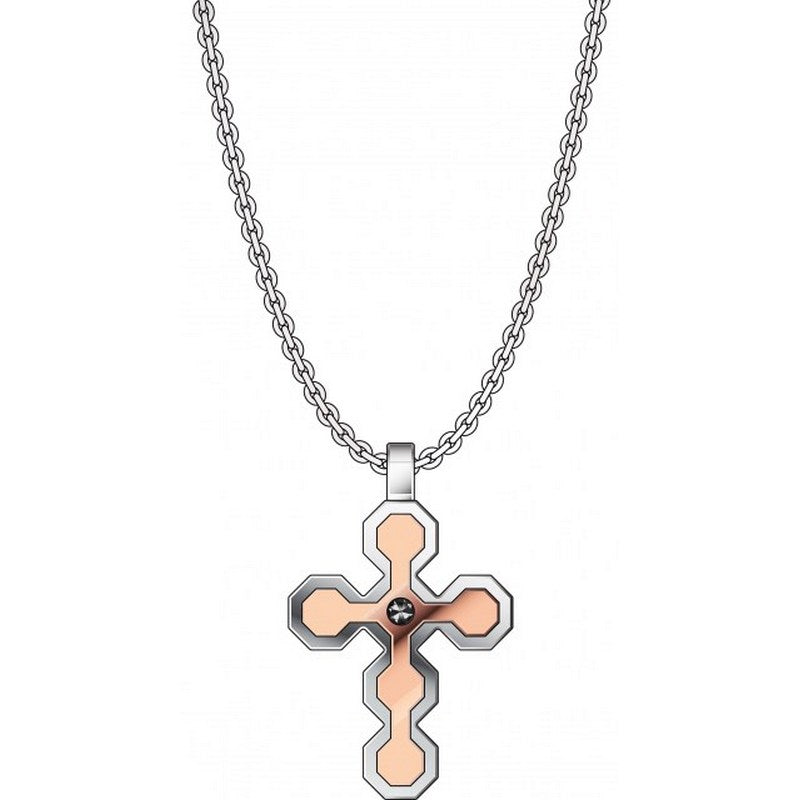 COLLANA UOMO ZANCAN IN ACCIAIO