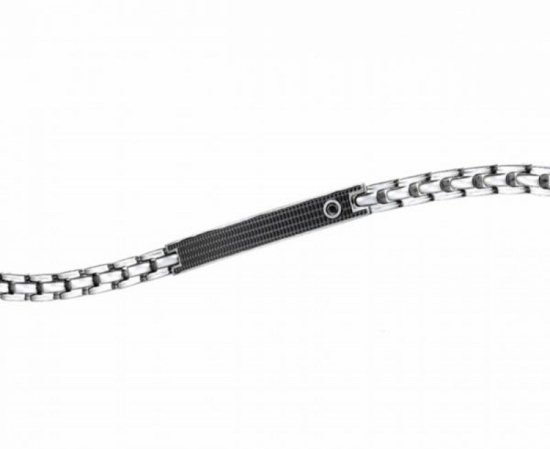 BRACCIALE UOMO ZANCAN IN ACCIAIO