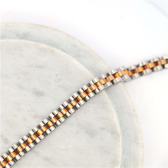 BRACCIALE UOMO ZANCAN IN ACCIAIO
