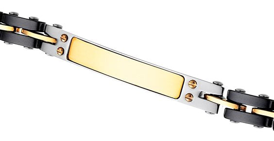 BRACCIALE UOMO ZANCAN IN ACCIAIO