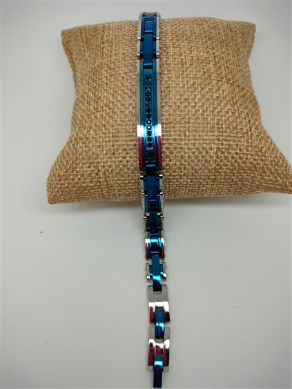 BRACCIALE UOMO ZANCAN IN ACCIAIO