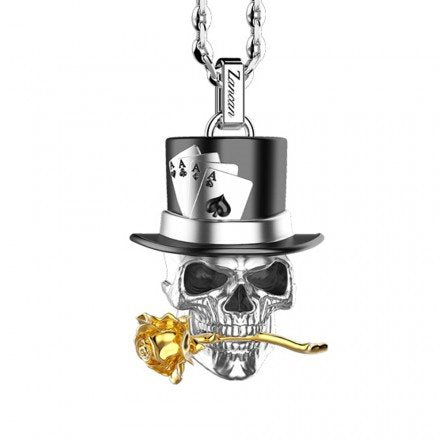 COLLANA UOMO ZANCAN IN ARGENTO