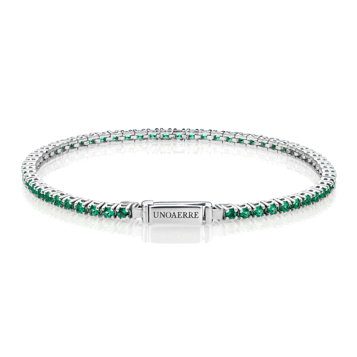 UNOAERRE TENNIS BRACELET IN SILVER