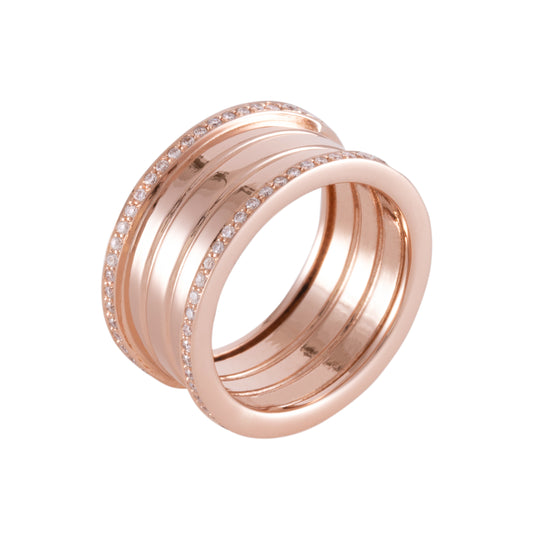 BULGARI MODEL GOLD ART RING