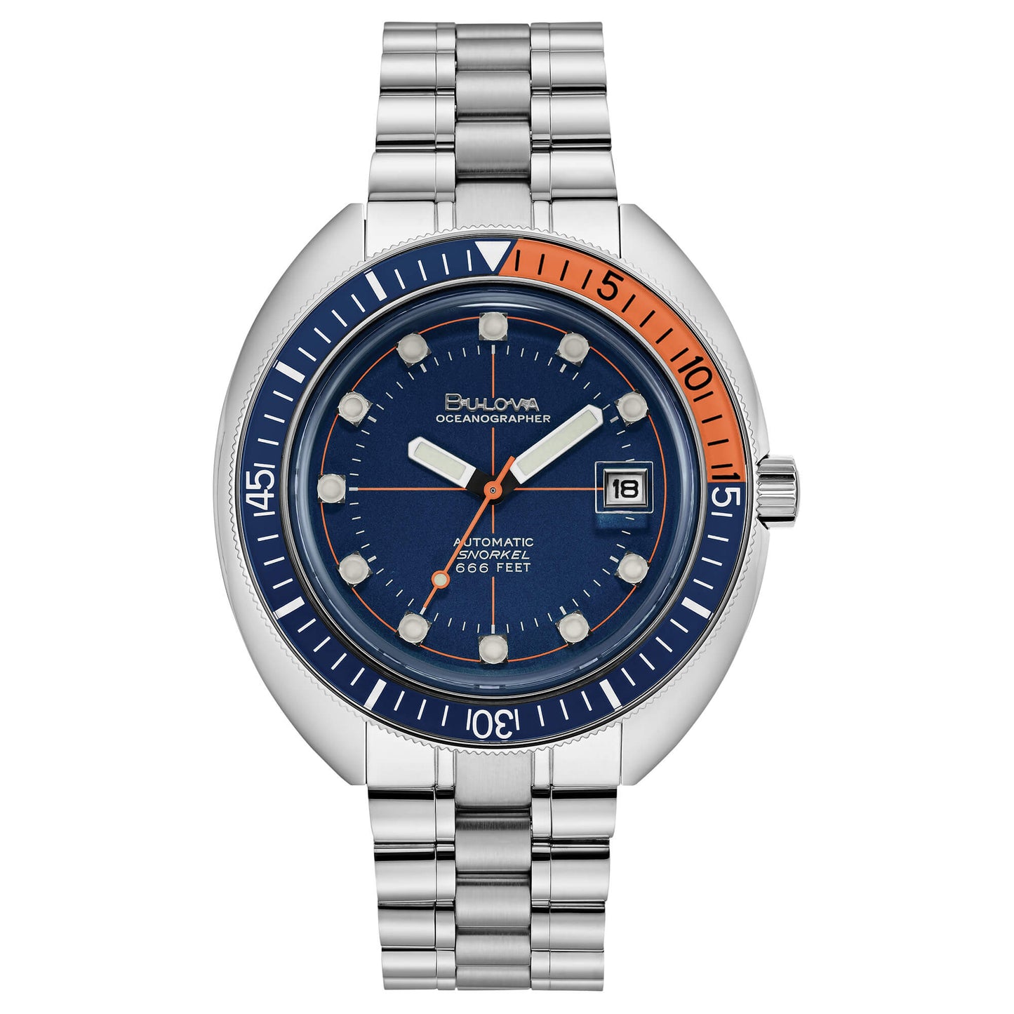 BULOVA OCEANOGRAPHER MEN'S WATCH 44mm