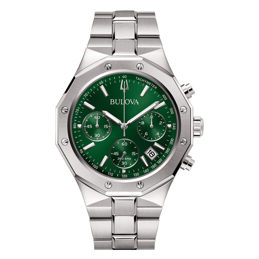 BULOVA OCTAGON CHRONOGRAPH MEN'S WATCH